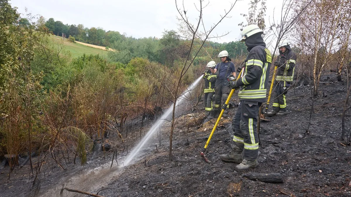 Brandbekämpfung: Schwickert: Klimawandel macht Waldbrände zur Herausforderung