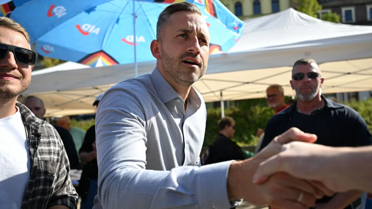 AfD-Spitzenkandidat Siegmund: Das Gesicht des Machtanspruchs