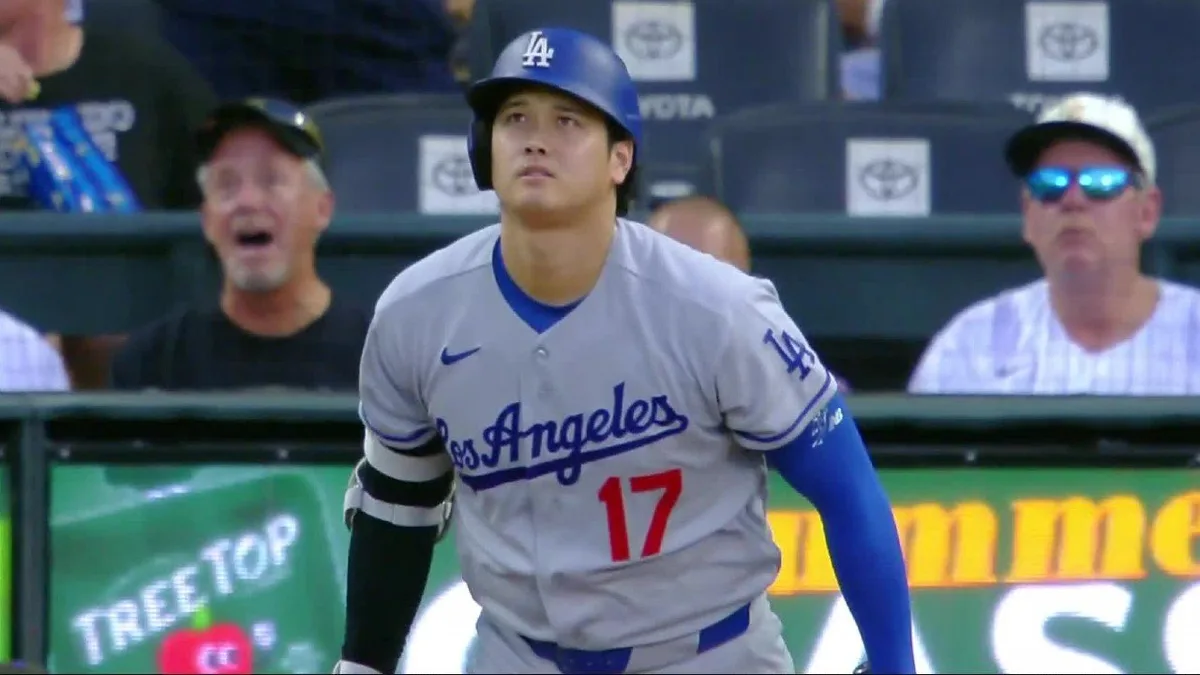 Dodgers’ Ohtani goes deep to centre field for 30th home run of the season