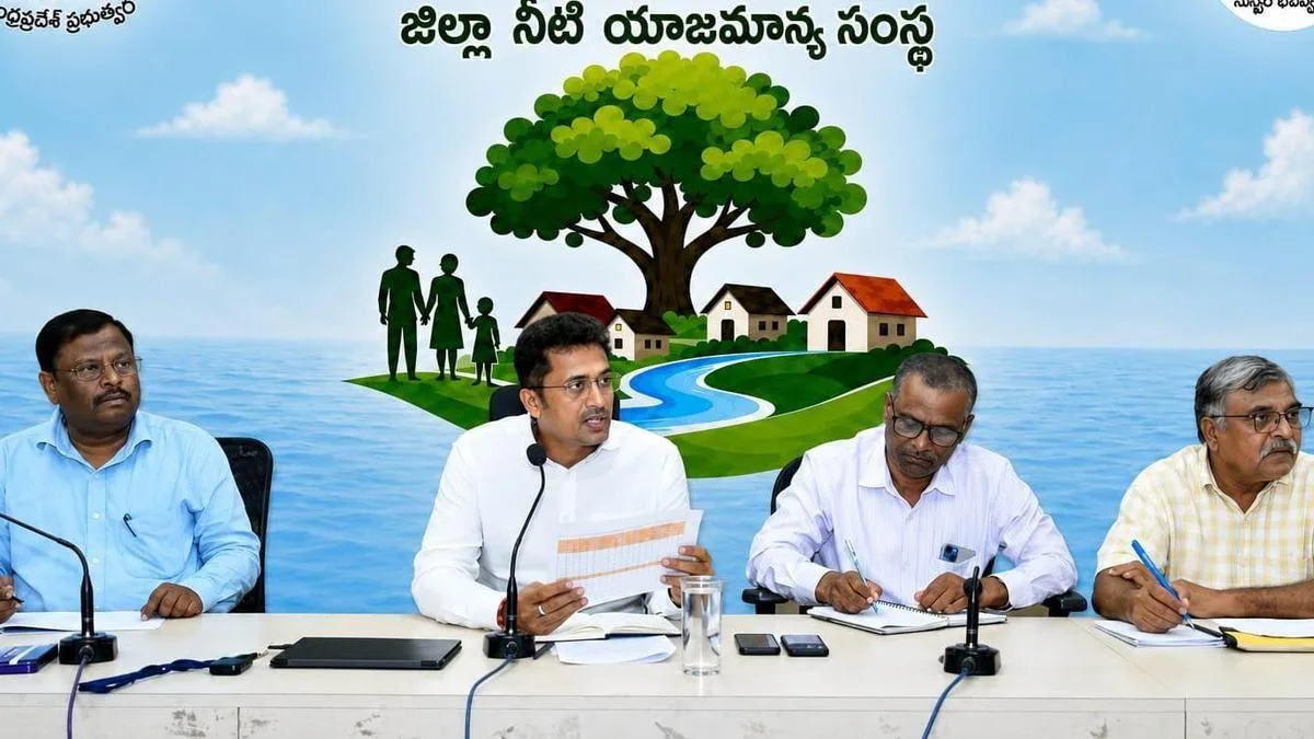 Collector directs officials to step up ‘Jaladhara 2.0’ works in Sri Sathya Sai district
