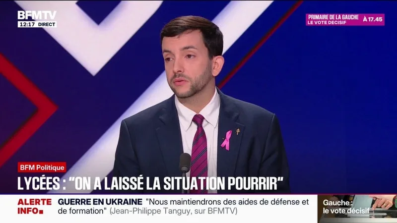 Jean-Philippe Tanguy, député RN de la Somme: "Je ne vois pas le gain qu'a été de confier aux conseils régionaux les lycées"