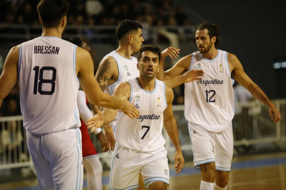 Argentina derrotó a Puerto Rico por las eliminatorias FIBA y se acerca al Mundial de Qatar 2027