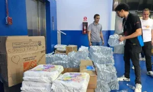 Garantizan insumos esenciales a familias en albergues temporales