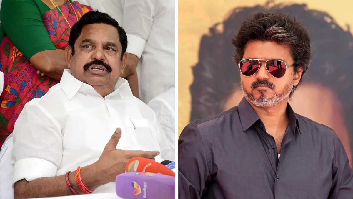 'Can even become US president': Palaniswami takes dig at TN CM Vijay's 'PM ambitions'