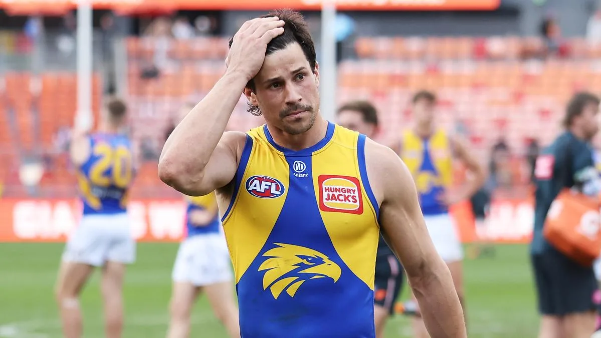 West Coast Eagles captain Liam Duggan managed for end-of-season clash against Hawthorn