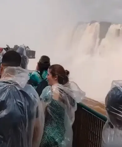 Cataratas do Iguaçu atingem vazão 3,5 vezes maior que a média
