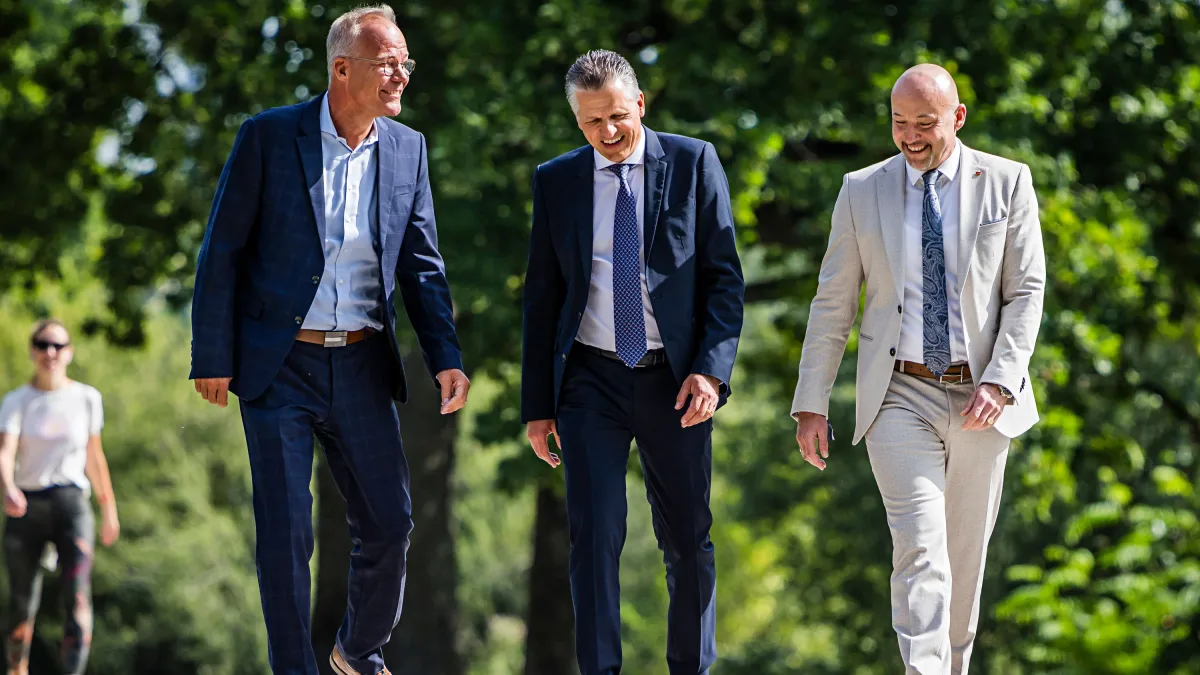 Klausur in Münster: Vorher gibt es ein Abendessen mit Jens Spahn