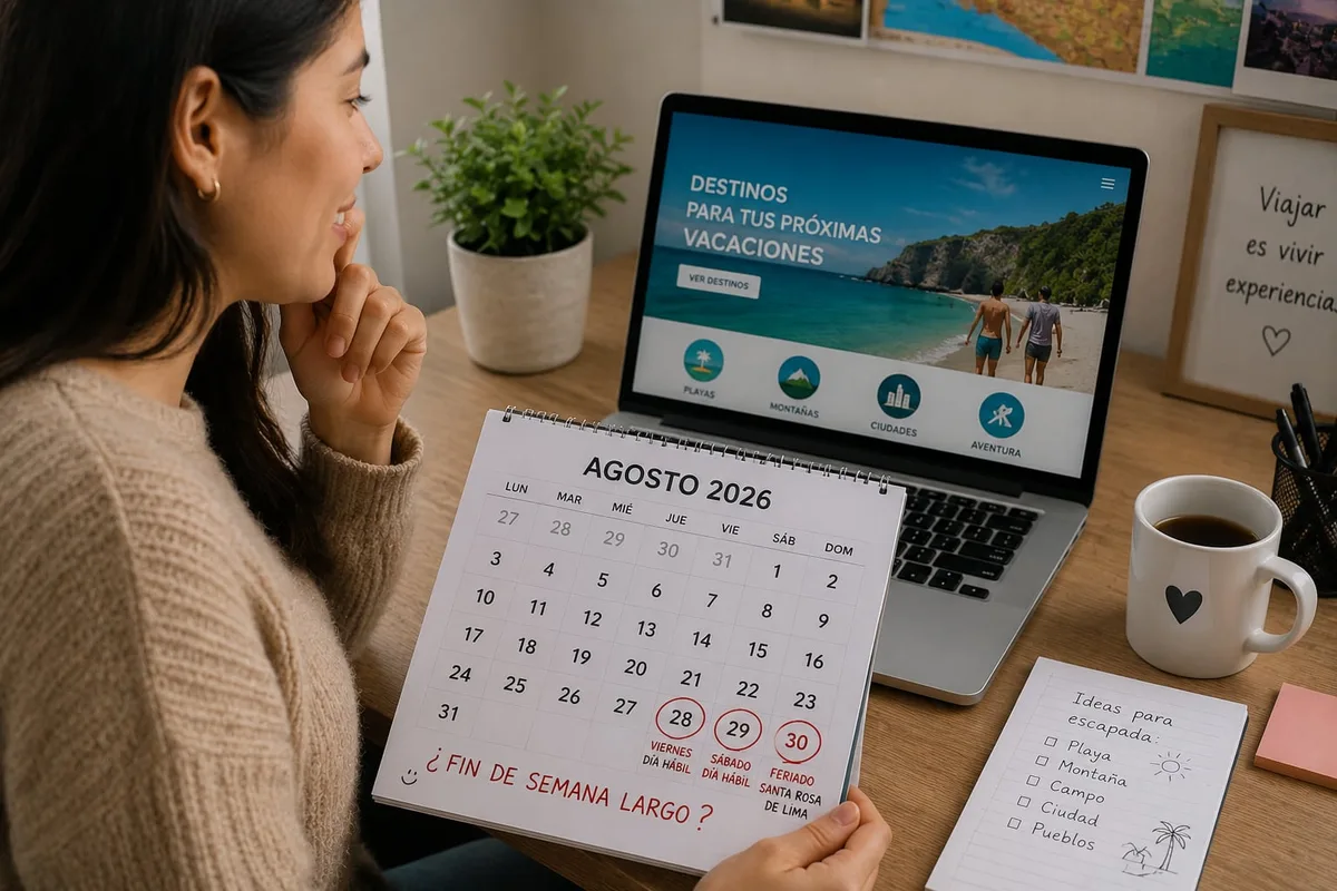 ¿Habrá fin de semana largo por el feriado de Santa Rosa de Lima? Esto se sabe del viernes 28 y sábado 29 de agosto