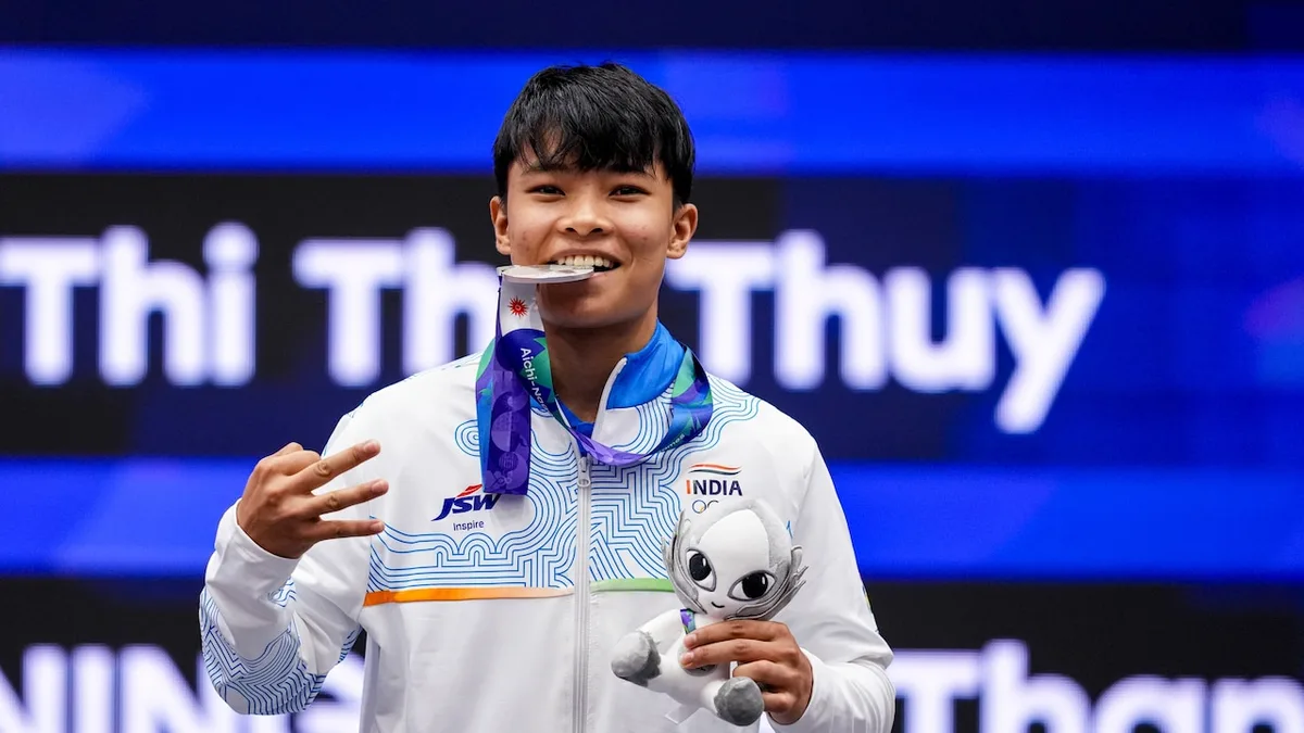 Farmer's Daughter Roshibina Devi Creates History With Third Asian Games Medal
