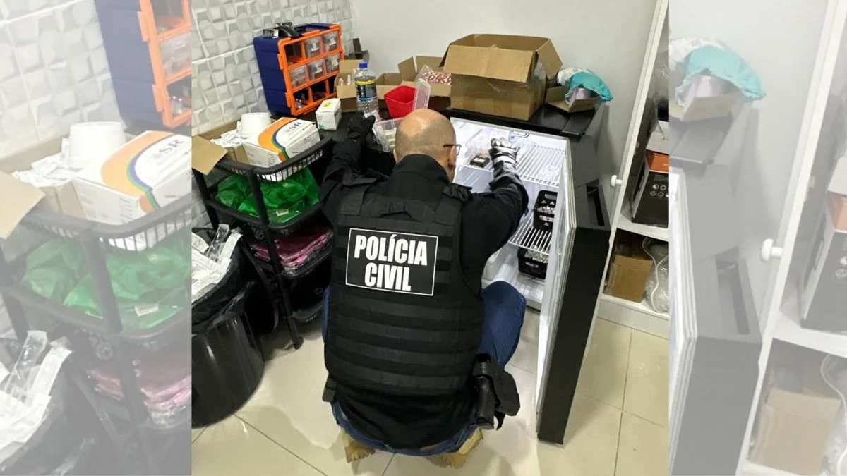 Polícia descobre ‘fábrica’ clandestina de canetas emagrecedoras e prende casal em SC
