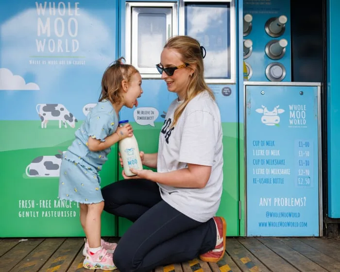 From milk to sausage rolls: how vending machines could help tackle UK ‘food deserts’