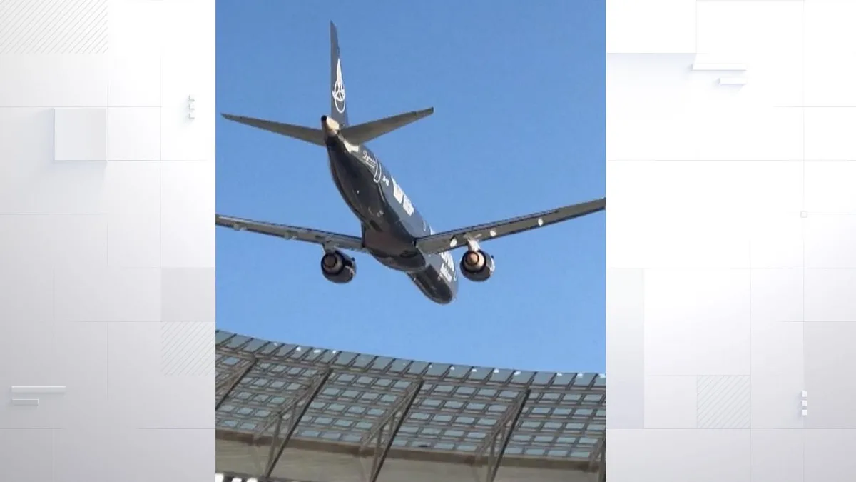 'Gambling lives': Low flypast over packed stadium divides opinion