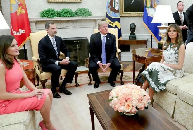 La reina Sofía asume el protagonismo por los 250 años de EEUU mientras sigue sin llegar la gran cita de Felipe VI y Trump