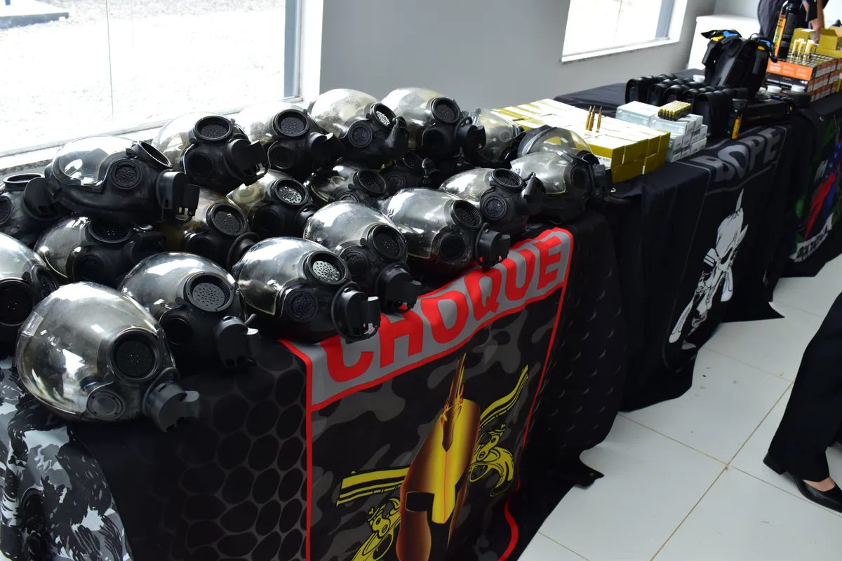 Bope recebe munições e equipamentos para reforçar combate ao crime
