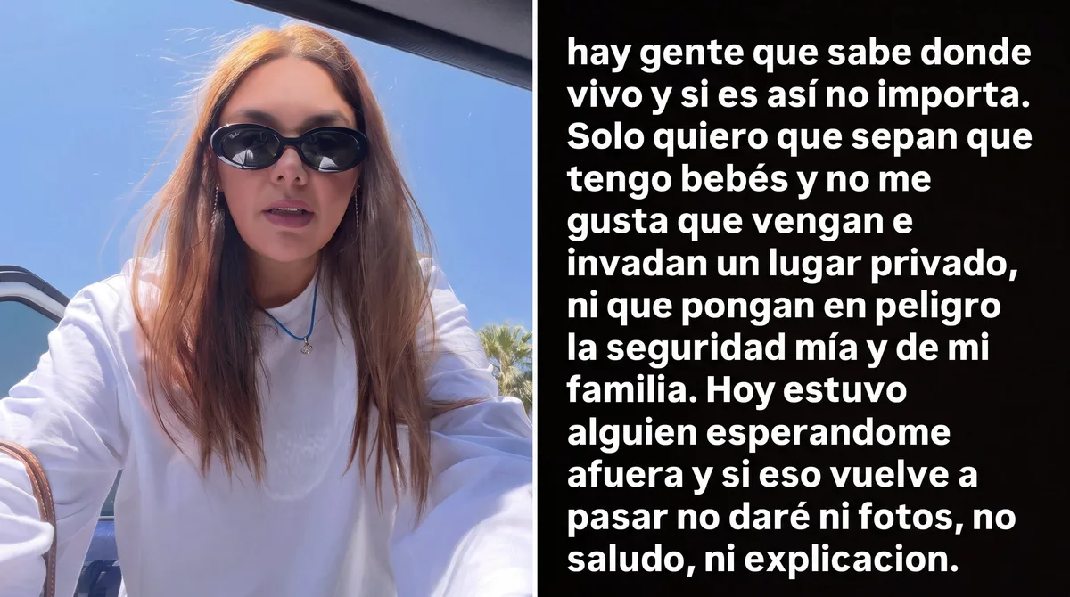 Yuridia pide a sus fans y la prensa que respeten su hogar tras sufrir susto: “tengo bebés en casa”