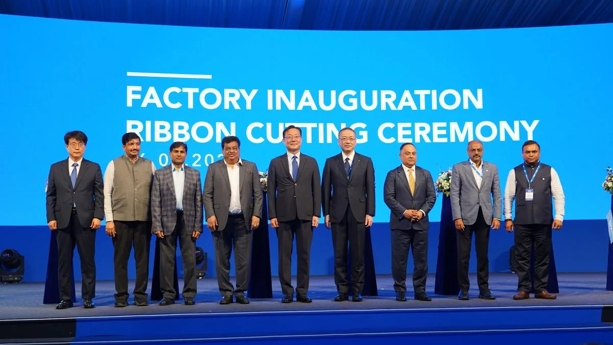 South Korean machine tool player DN Solutions opens its first India plant in Bengaluru at an investment of ₹600 crore