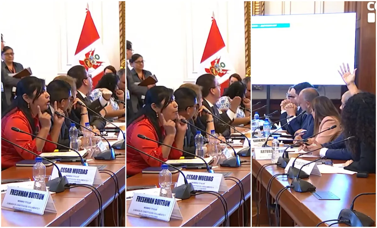 Diputada de JP provoca molestia de fujimoristas por afirmar que los “altos mandos militares operan” con criminales