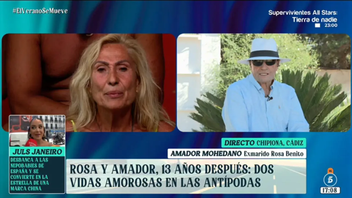Amador Mohedano desvela si está abierto a una reconciliación con Rosa Benito: "Ha sido la mujer de mi vida y lo será"