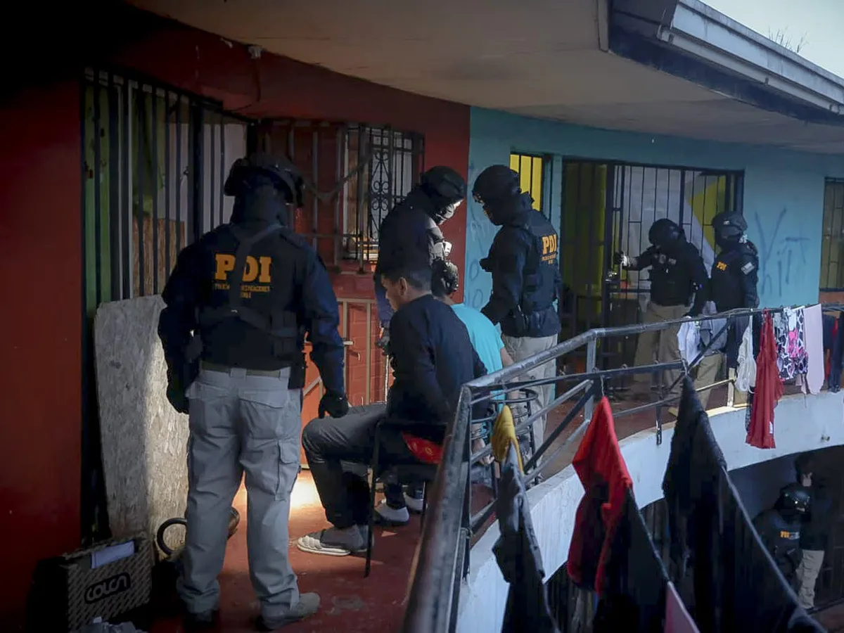 Chile formaliza a imputados por blanqueo del Tren de Aragua y pide su extradición a EEUU