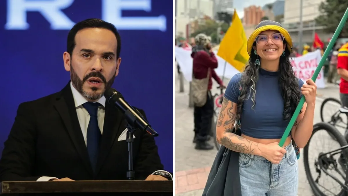 Viviana Marín, la joven del Partido Comunista que generó polémica tras proponer “hacer invivible” a Colombia, reapareció en las marchas contra Abelardo de la Espriella en Bogotá: “Como nos toque”