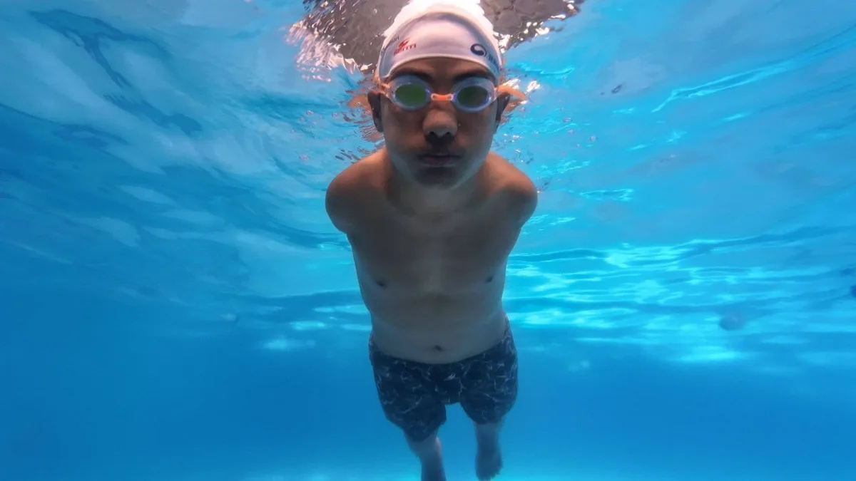 ‘His feet are his pillars’: Nepal swimmer gives everything for glory at Asian Para Games