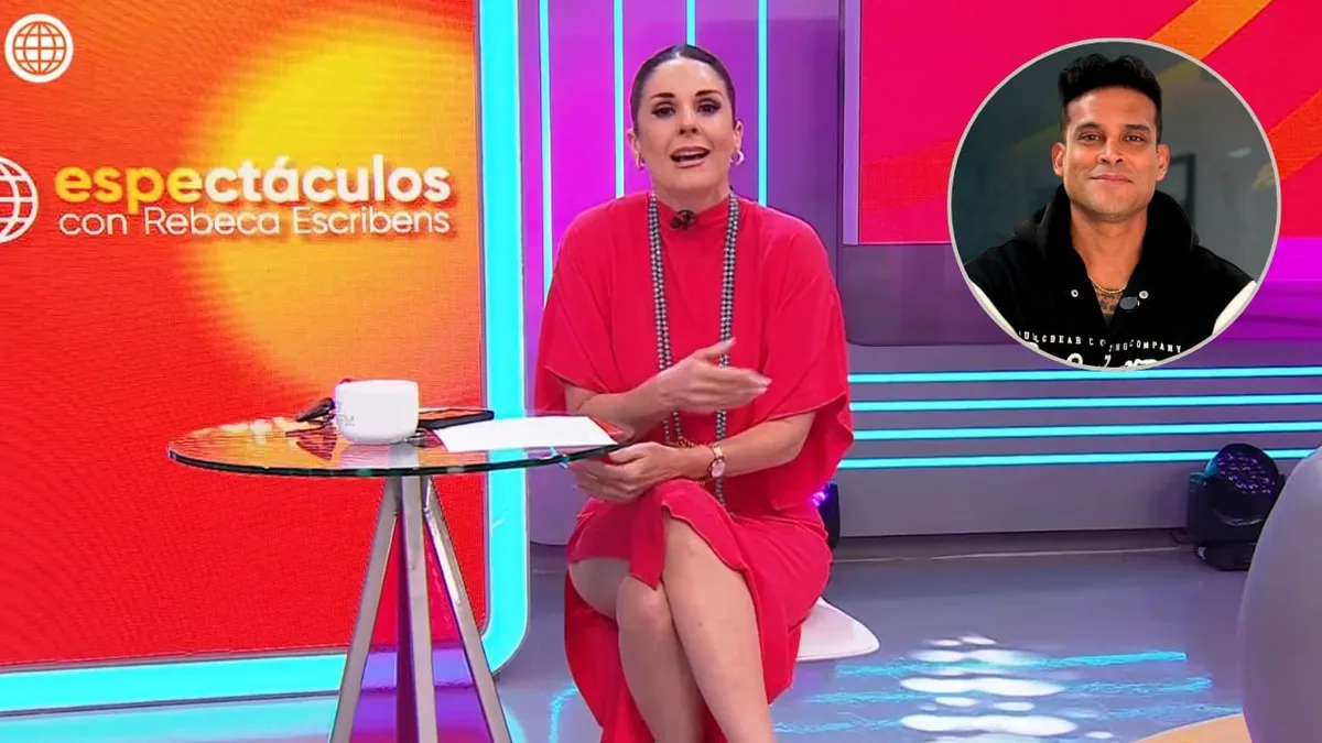 Rebeca Escribens se disculpa con Christian Domínguez tras llamarlo “adefesio”: “Me doy asco y vergüenza”