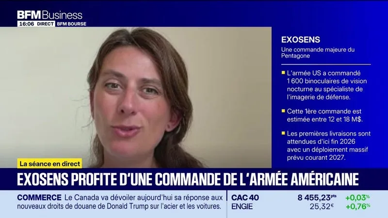 Exosens porté par une commande américaine - 25/08