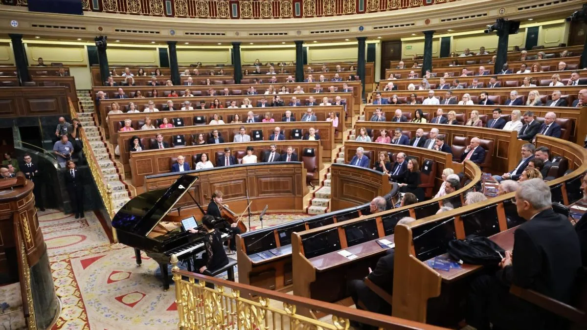 El canto a la libertad de Pau Casals resuena en el Congreso en el día internacional de la Paz