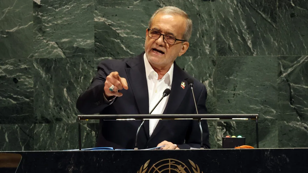 À l’ONU, le président iranien dit avoir été victime du « terrorisme » américain