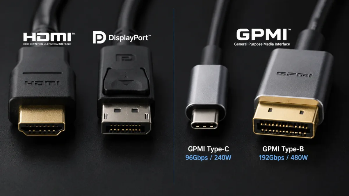 GPMI já não é apenas uma promessa: rival chinês do HDMI chega a quase um milhão de TVs