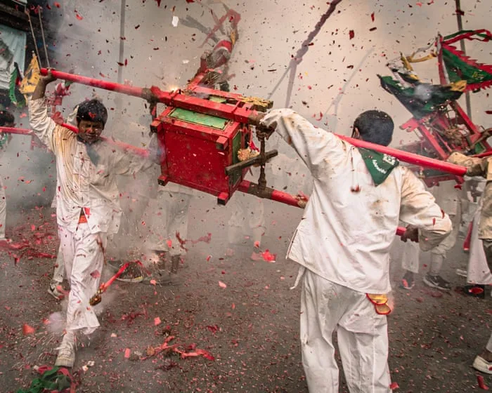 From piercings to purification: Thailand’s 2026 vegetarian festival – in pictures