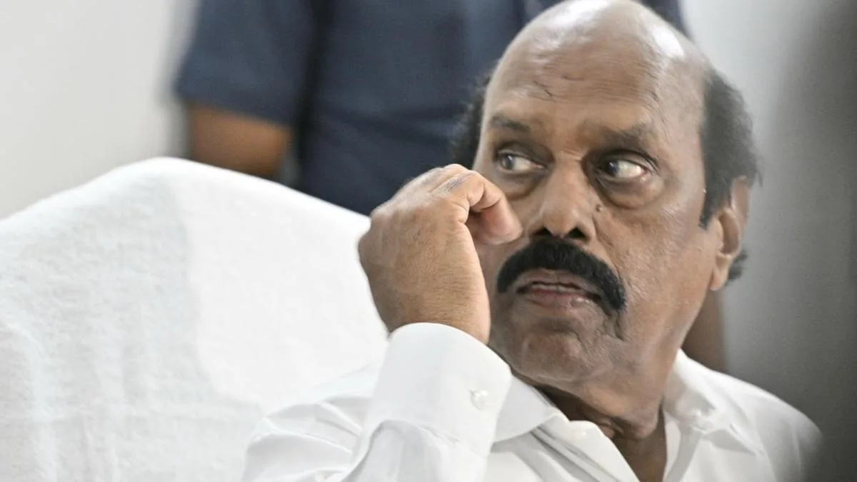 Former DMK Minister E.V. Velu, son E.V. Kumaran seek anticipatory bail in lake bed mining case