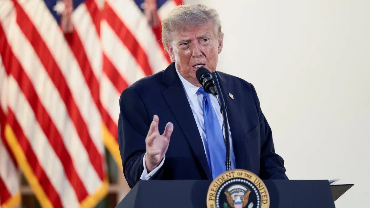 Donald Trump fue consultado por las islas Malvinas y habló de la decepción con el Reino Unido por su falta de ayuda en Irán