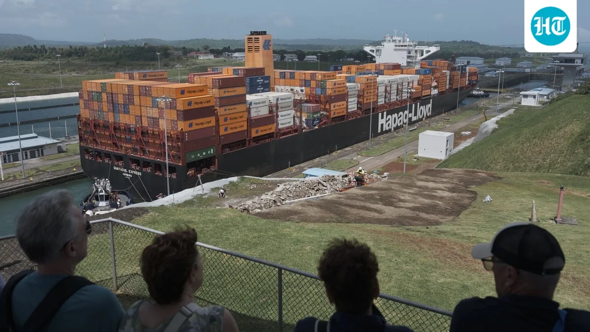 Panama Canal is running low on water, and it's rationing ships to cope: What that means for global shipping