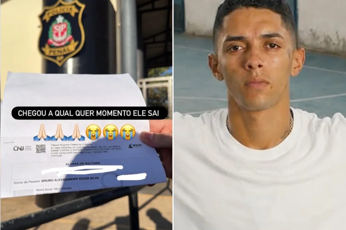 Perfil de Buzeira publica alvará de soltura: "A qualquer momento sai"