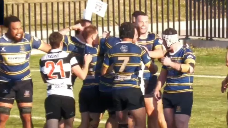 Referee punch in Subbies Rugby final