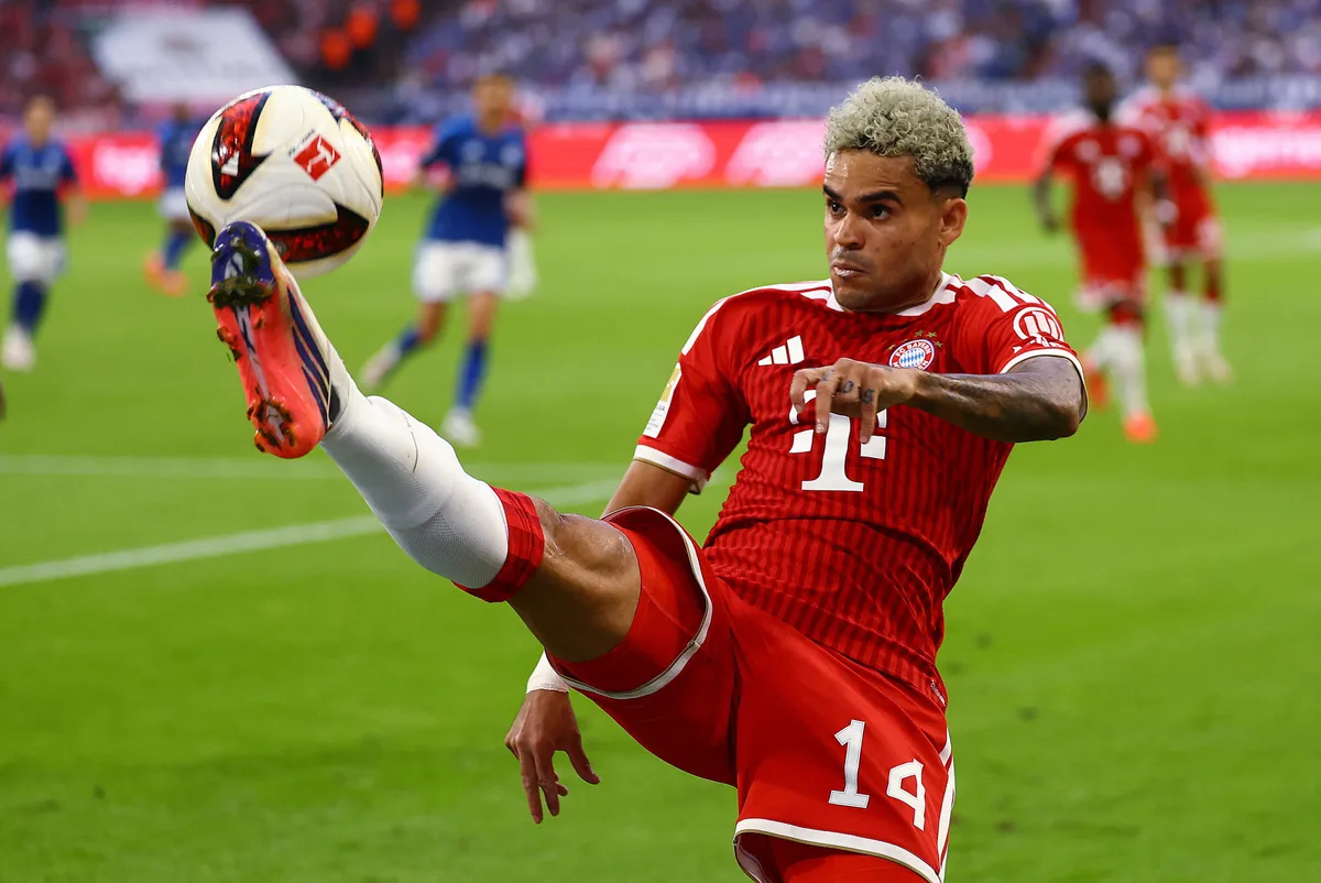 Luis Díaz volvió a marcar gol con el Bayern Múnich: así fue su anotación en la Champions ante el Viking