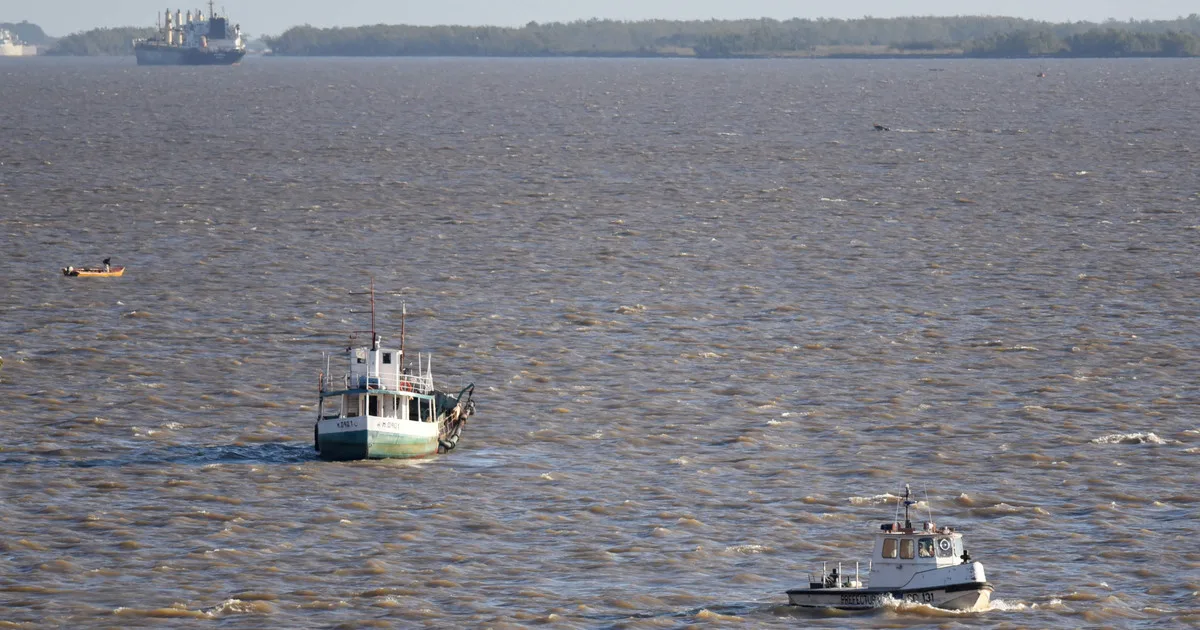 Naufragio en el río Paraná: nadó hasta la costa para pedir ayuda y buscan a sus tres amigos en medio de la crecida