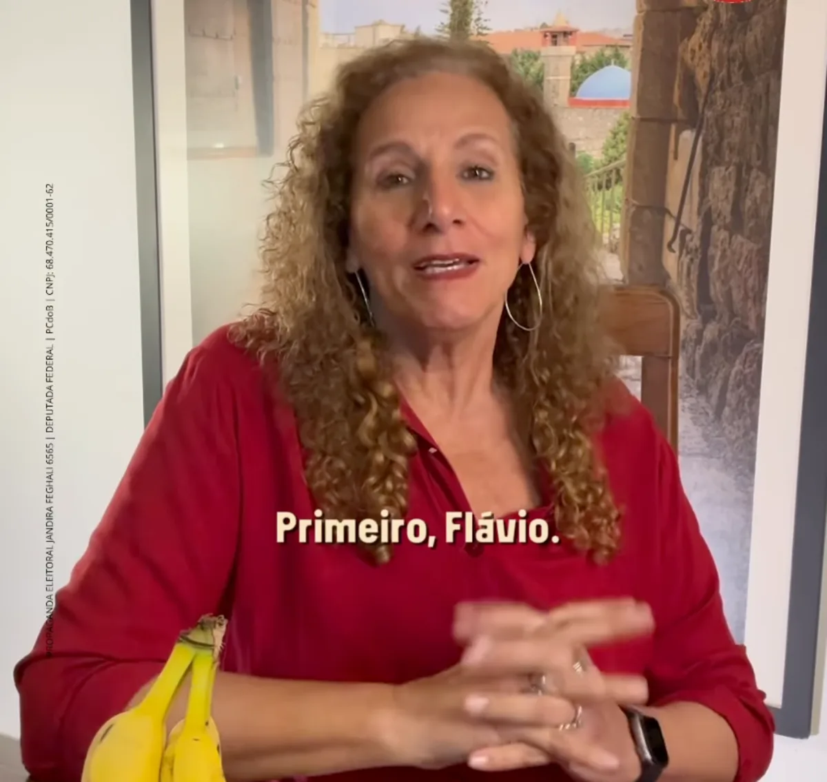 Jandira dá dicas para Flávio não passar mal em entrevistas