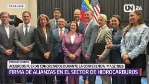 Venezuela y empresas de EEUU firman alianzas de hidrocarburos