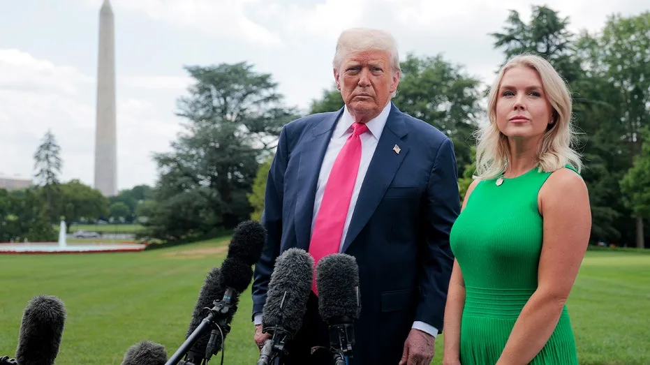 Karoline Leavitt reveals she’s advised Trump on White House replacement in final interview as press secretary