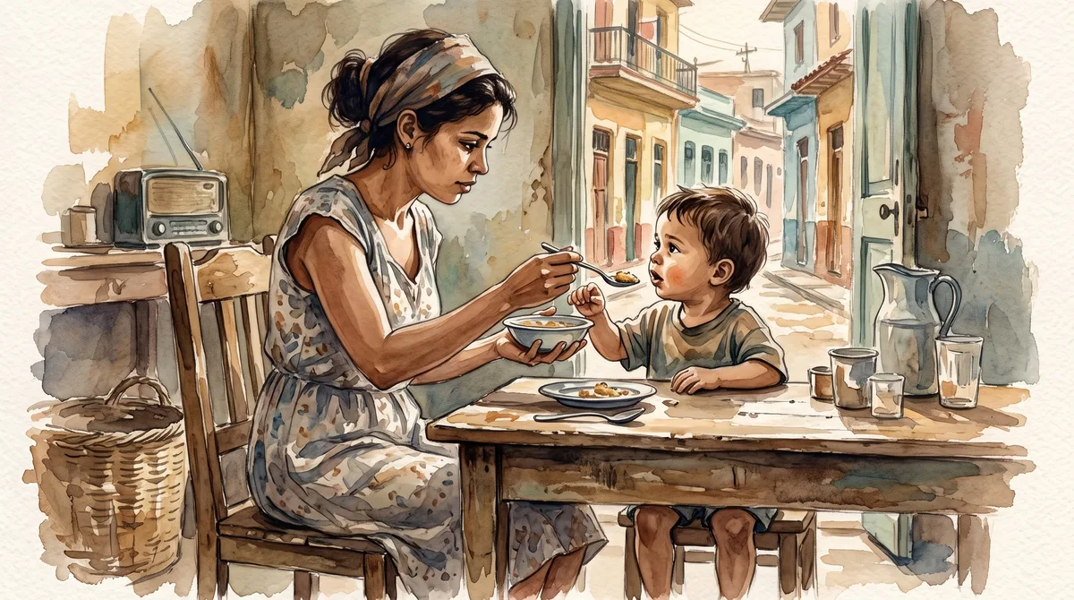 El amor de madre todo lo inventa: transformar pan en un postre, la alegría de una casa cubana