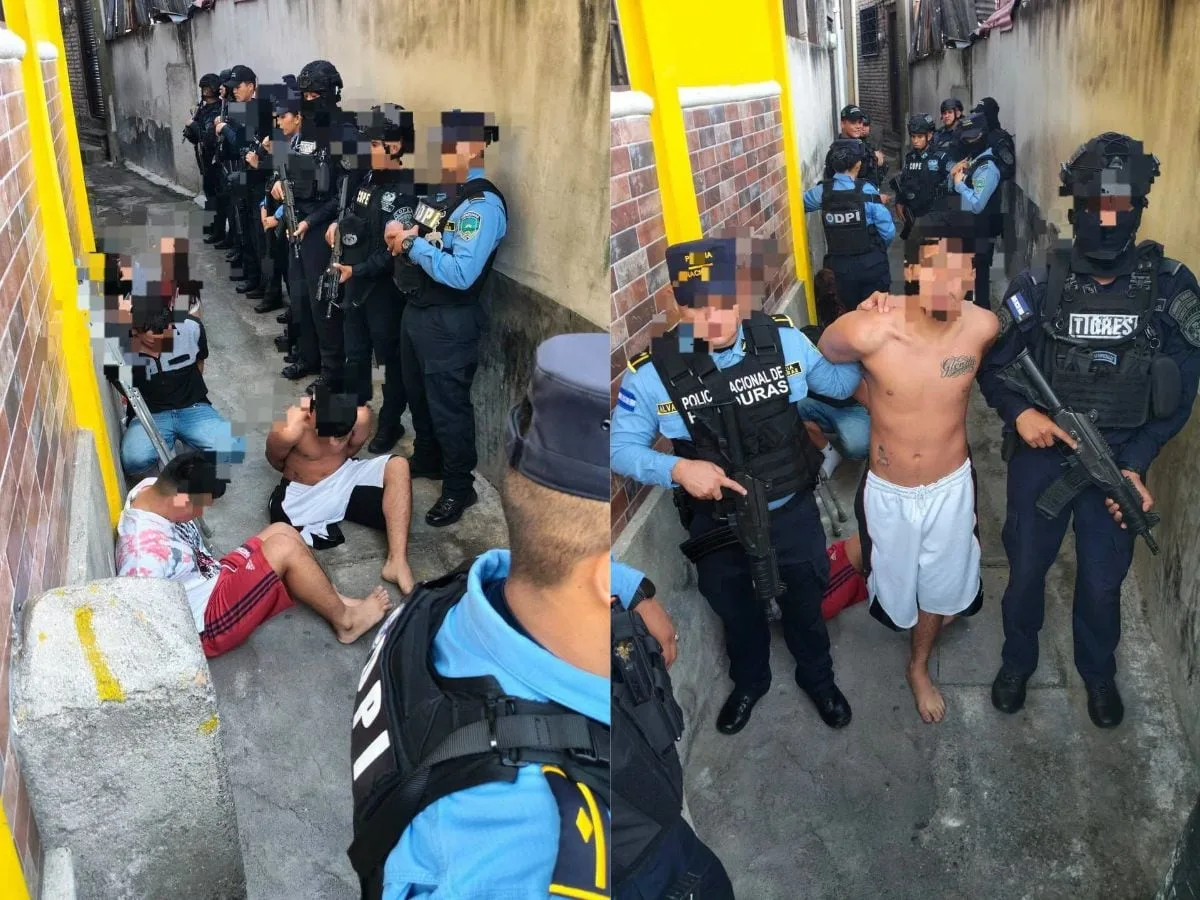 Capturan en Honduras a presunto jefe de sicarios de la Pandilla 18 vinculado a crímenes de conductores