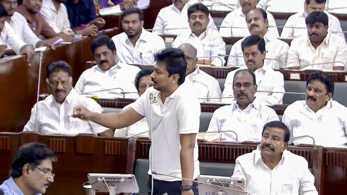 Udhayanidhi Stalin, Aadhav Arjuna spar over files on corruption, live telecast of Tamil Nadu Assembly proceedings