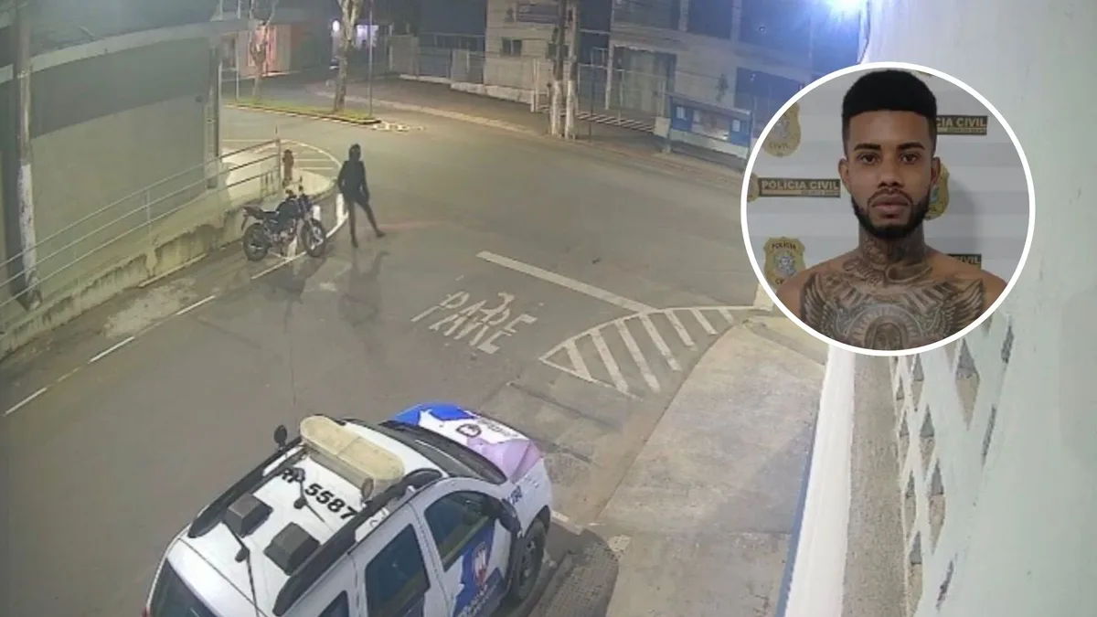 Preso jovem que fez dancinha antes de provocar explosão em viatura da PM em Linhares