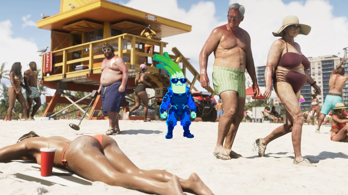 Cyberleek vaza gameplay em praia e boate de GTA 6 e fala sobre criptomoedas: “Parem de me odiar”