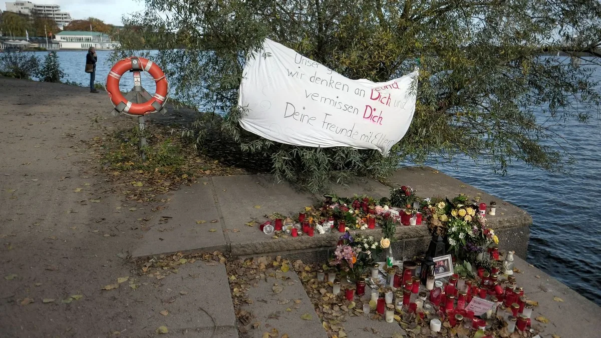 Messertat: Zehn Jahre nach Mord an der Alster - Fahndung dauert an