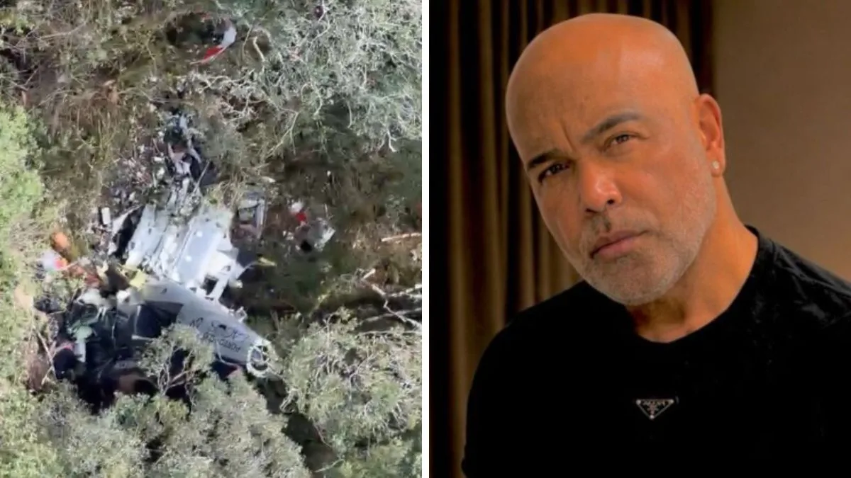 FAB inicia investigação sobre queda de helicóptero que transportava o cantor Rick e outros quatro ocupantes em SC