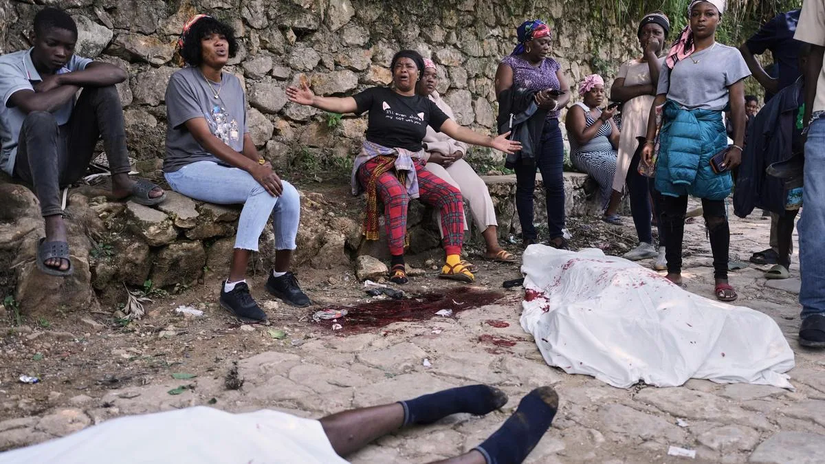 Around 40 dead in gang attack near Haiti’s capital