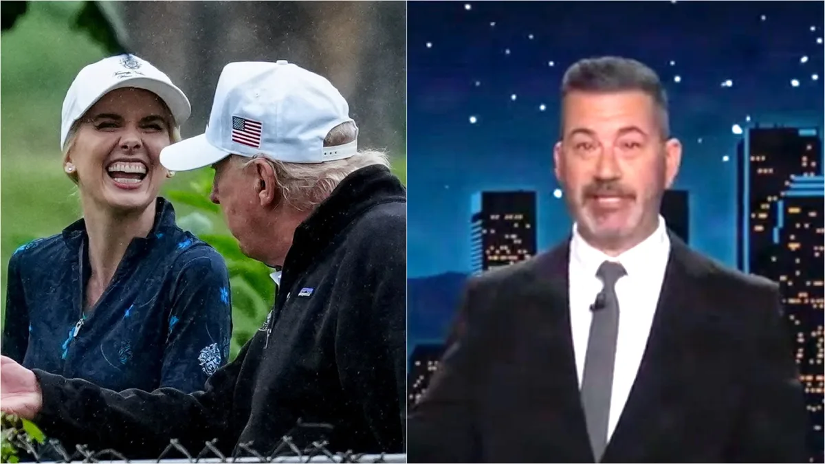 Kimmel Paints Obscene Picture of Trump and Natalie Harp